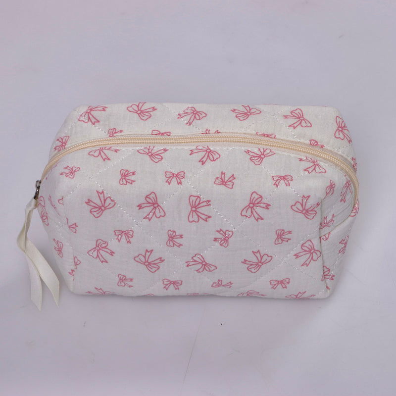 Pink Bows Pouch