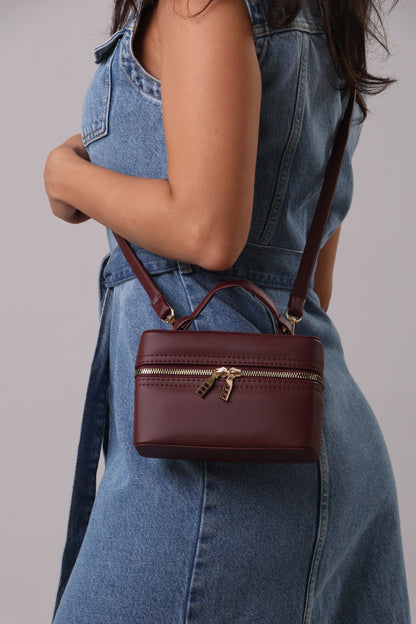 Nara Bag - Burgundy
