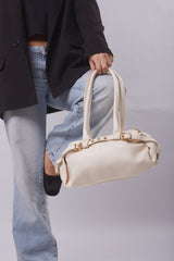 Glossy Roma Bag - Offwhite