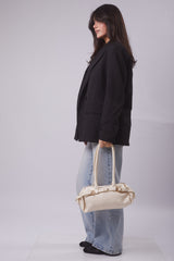 Glossy Roma Bag - Offwhite