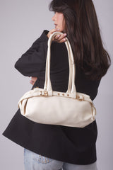 Glossy Roma Bag - Offwhite