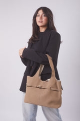 Addie Bag - Suede Beige