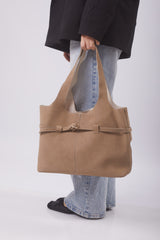 Addie Bag - Suede Beige