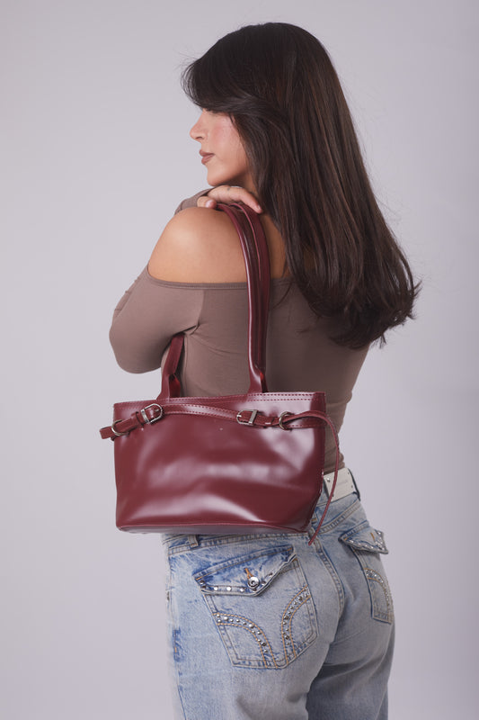 Jennet Bag - Burgundy
