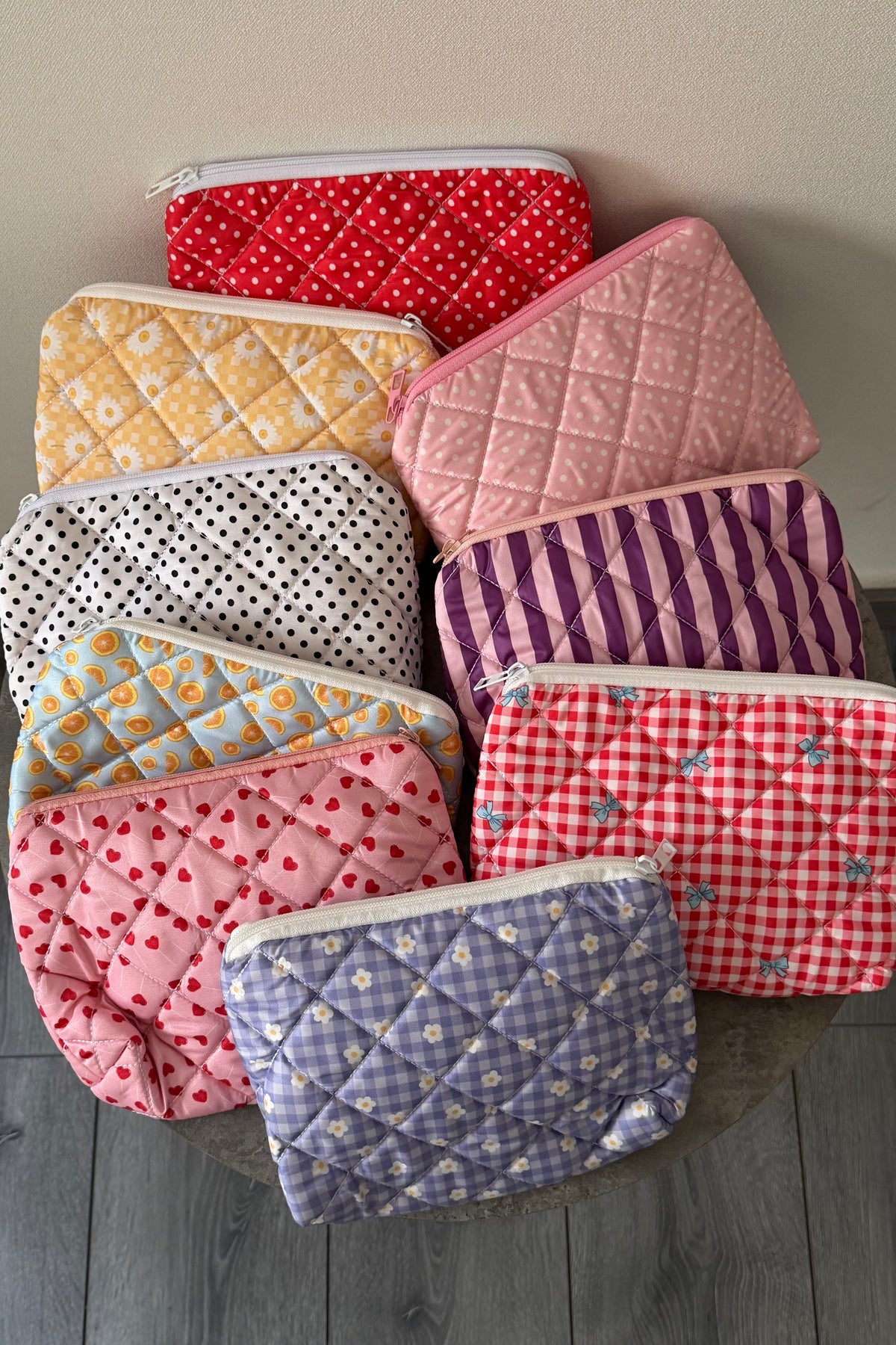 Cosmetic Pouches - 9 colors